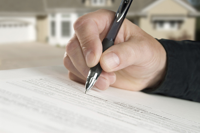 Signing the Contracts with Buyer